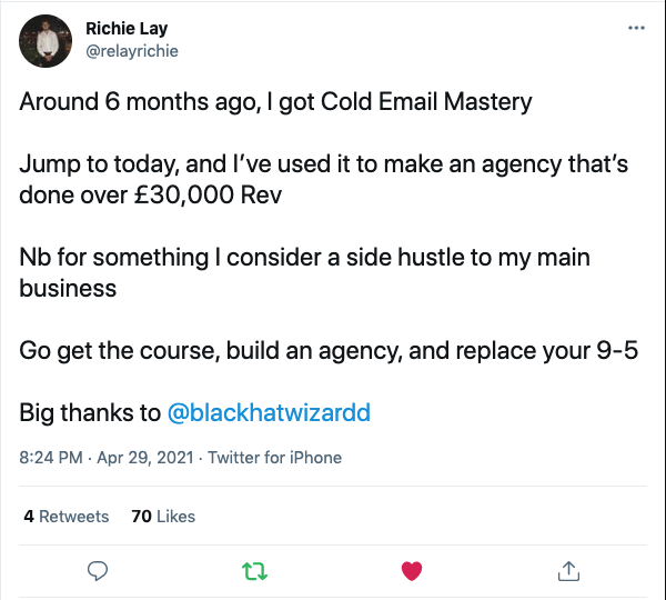 Cold Email Mastery By Black Hat Wizrad