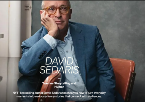 Teaches Storytelling and Humor By David Sedaris - MasterClass