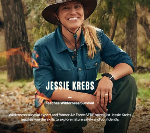 Teaches Wilderness Survival By Jessie Krebs - MasterClass