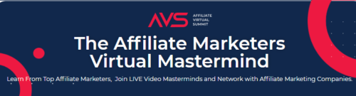 Affiliate Marketers Virtual Mastermind 2020 By AVS 