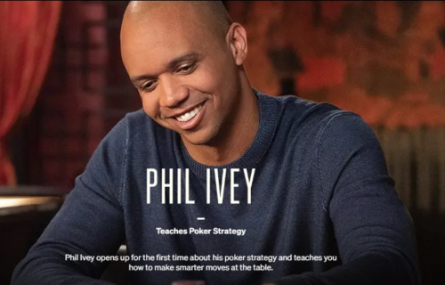 Teaches Poker Strategy By Phil Ivey - MasterClass 