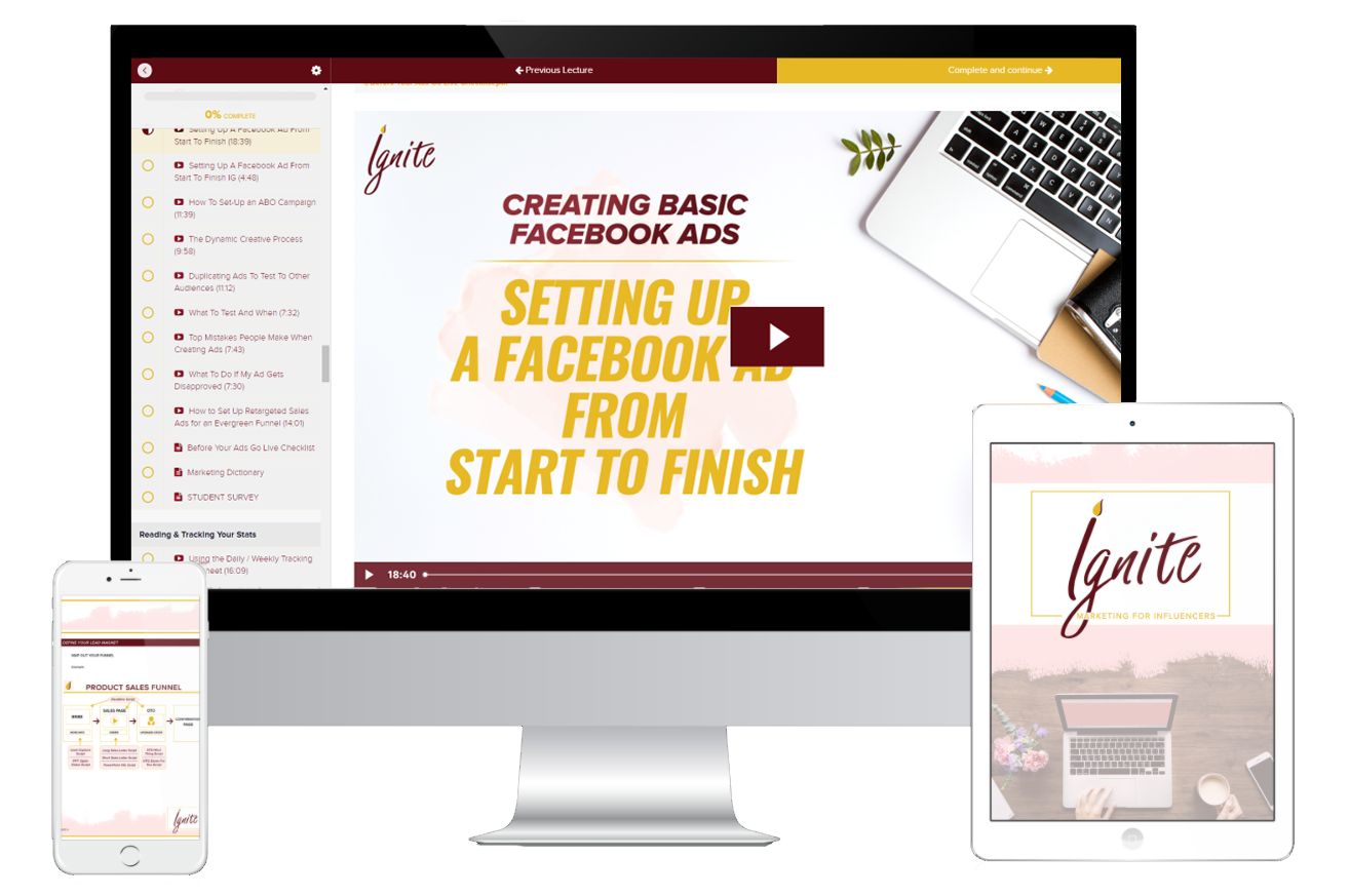 Ignite Marketing for Influencers By Emily Hirsh