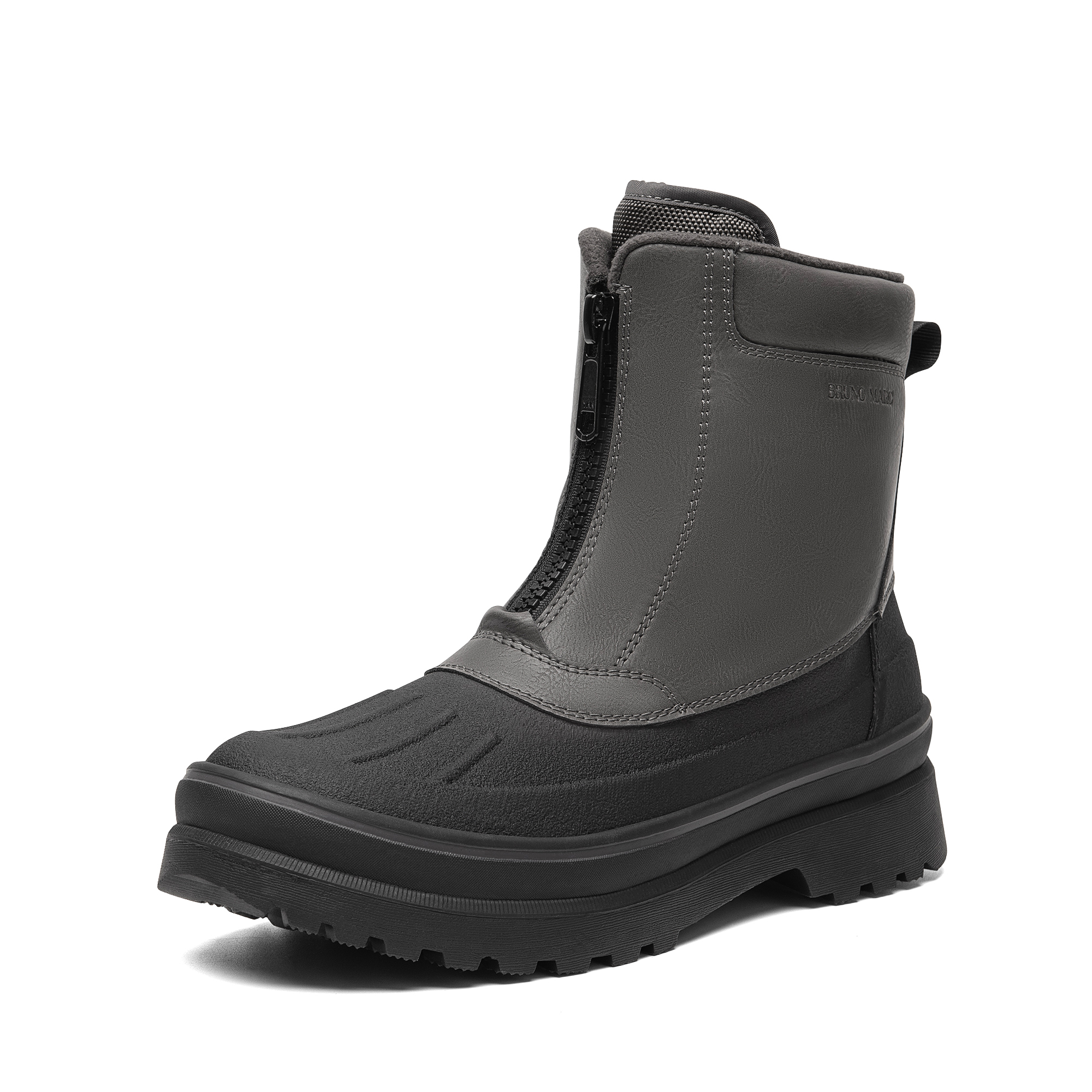 BRUNO MARC Men s Zip Up Snow Boots