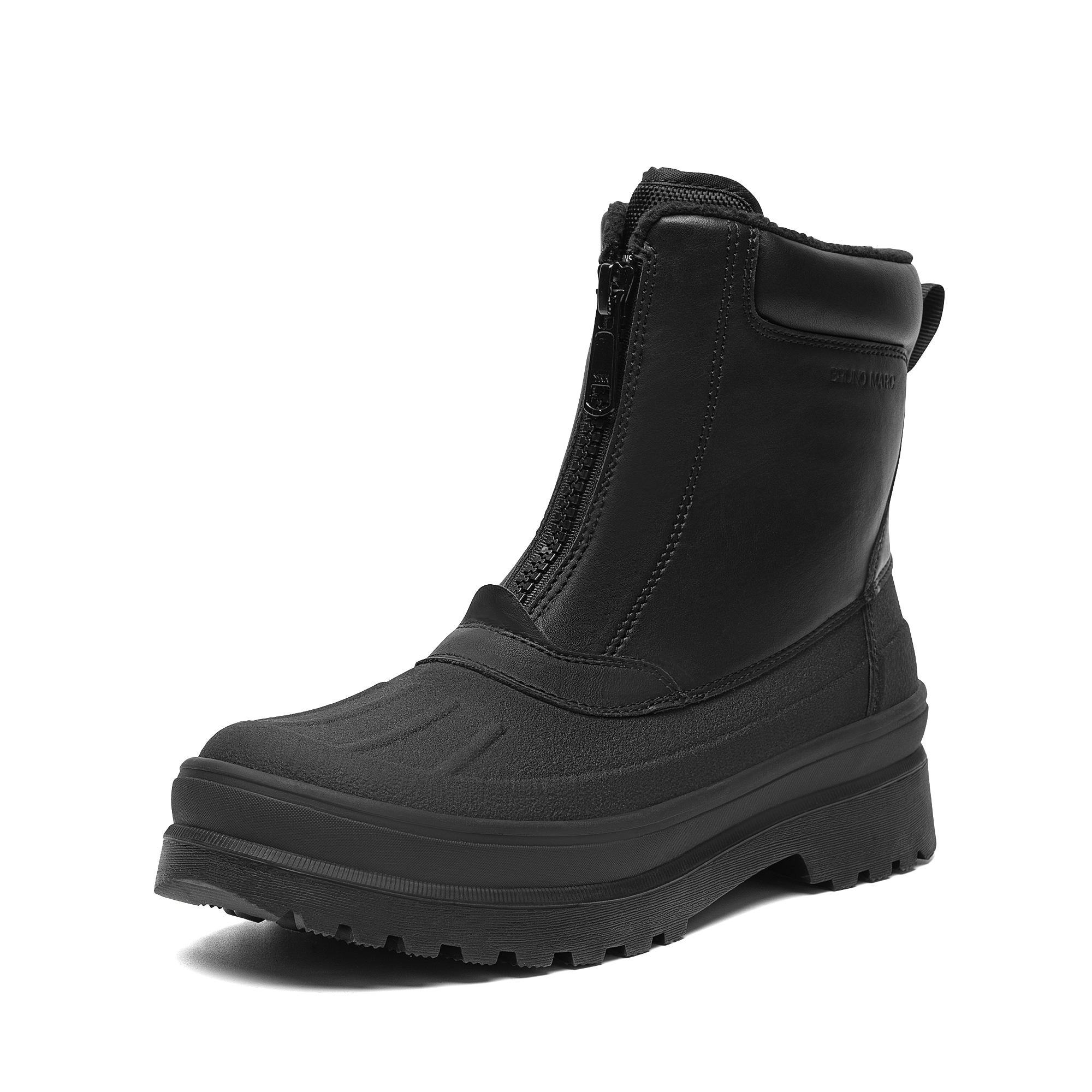 BRUNO MARC Men s Zip Up Snow Boots