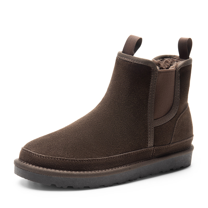 BRUNO MARC Men s Non Slip Suede Chelsea Boots