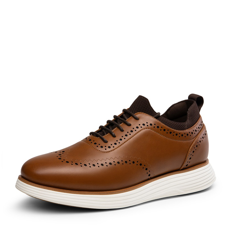 BRUNO MARC Men s MaxFlex Casual Wingtip Brogue Oxfords