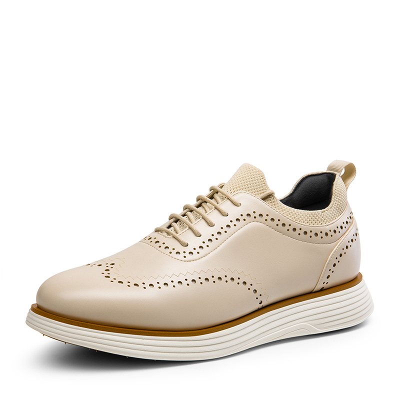 BRUNO MARC Men s MaxFlex Casual Wingtip Brogue Oxfords