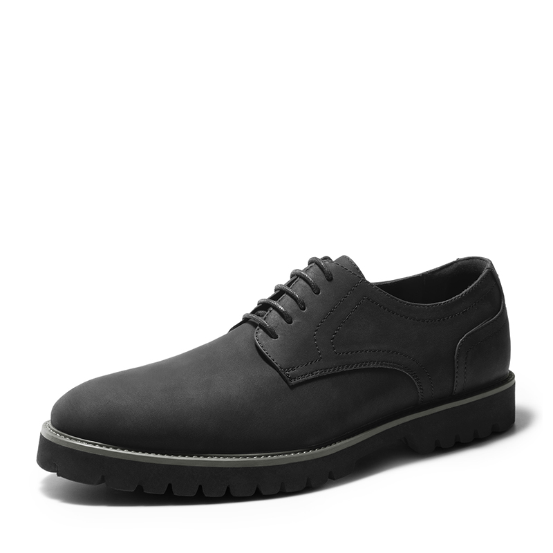 BRUNO MARC Men s Smart Suede Oxford Shoes