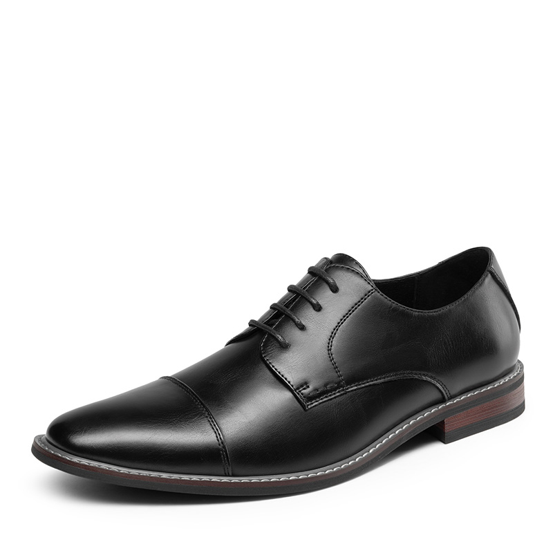 BRUNO MARC Men s Cap Toe Oxford Formal Shoes