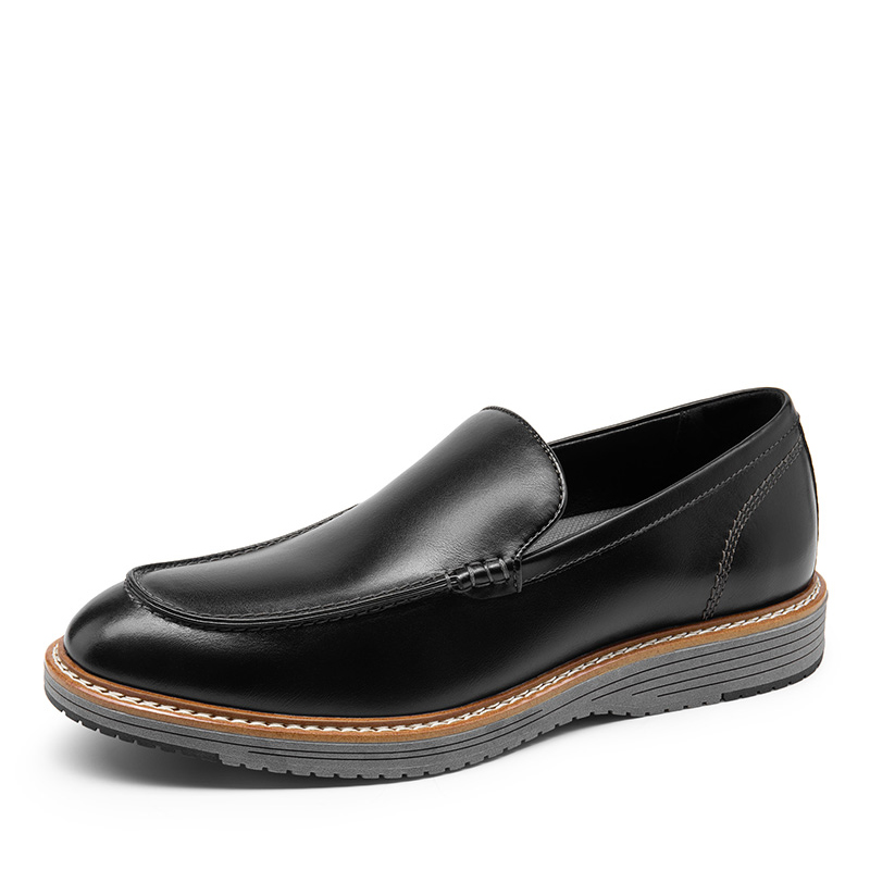 BRUNO MARC Men s Moc Toe Slip On Loafers