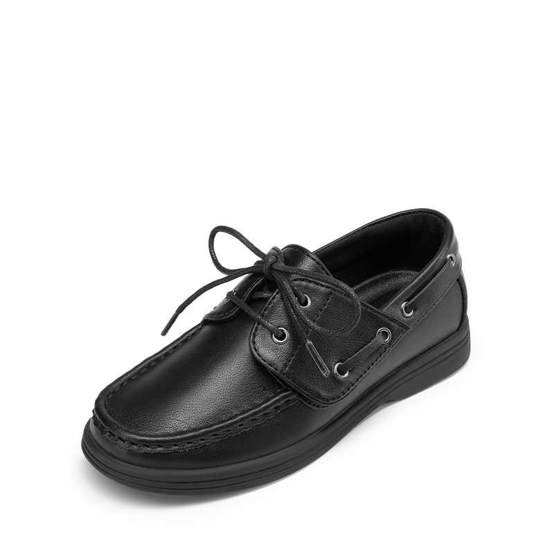 BRUNO MARC Boys Lace Up Boat Loafers