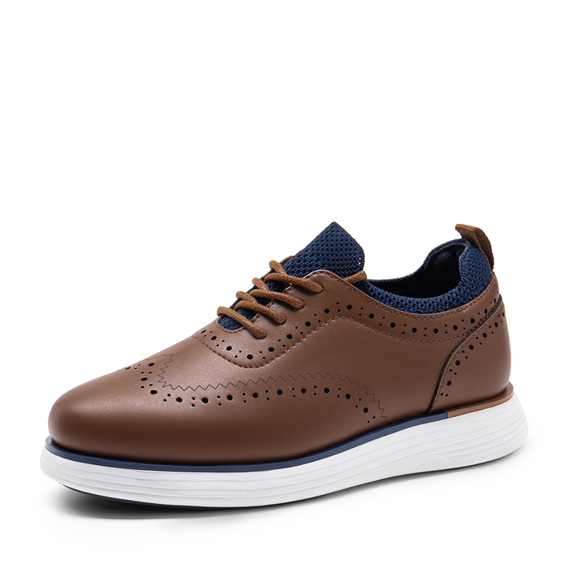 BRUNO MARC Boys  Oxford Dress Sneakers