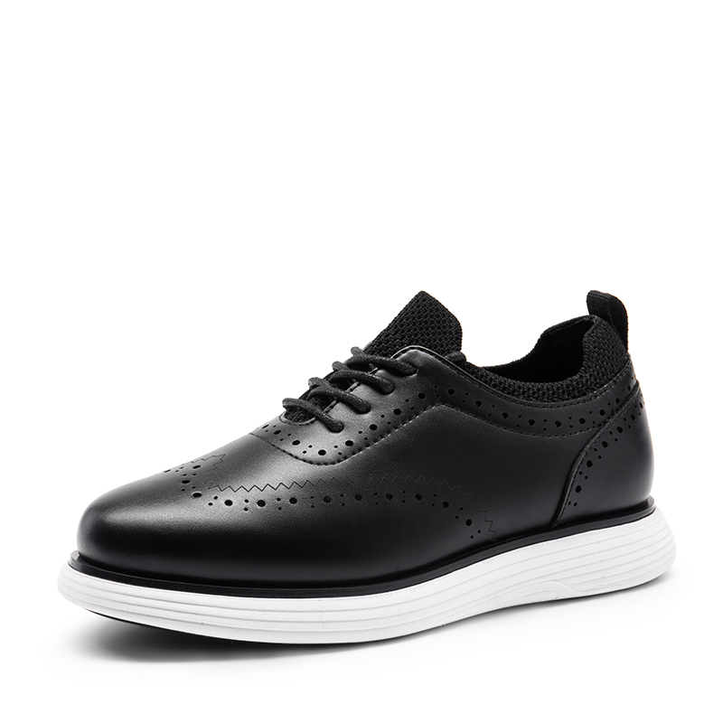 BRUNO MARC Boys Oxford Dress Sneakers