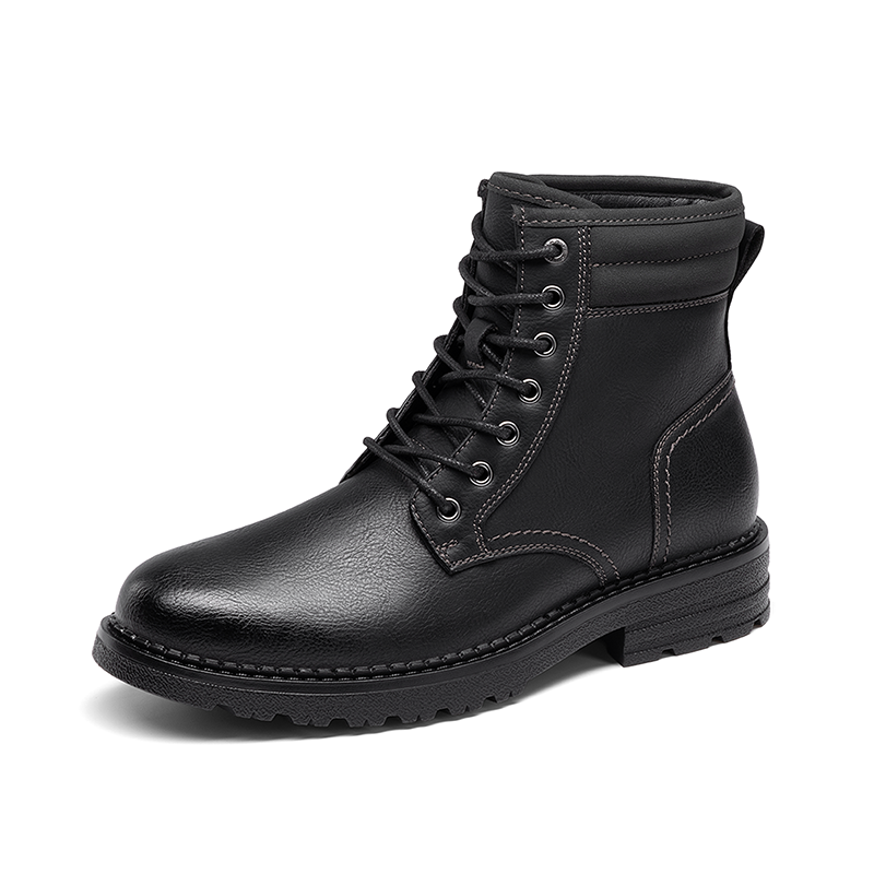 BRUNO MARC Men s Durable Lace Up Lug Boots