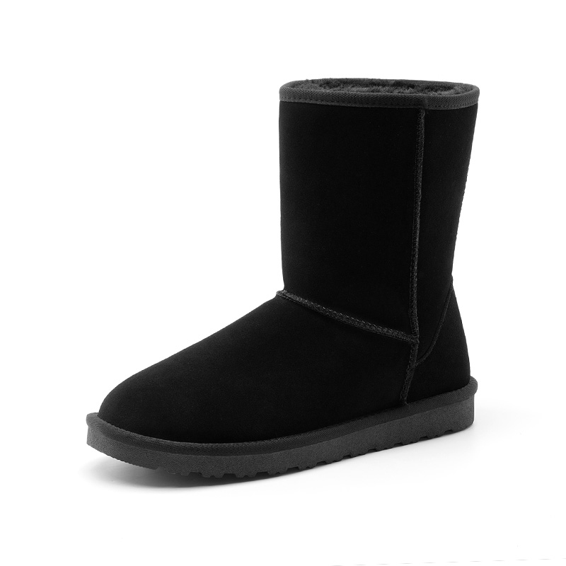 BRUNO MARC Men s Non Slip Fuzzy Suede Winter Boots