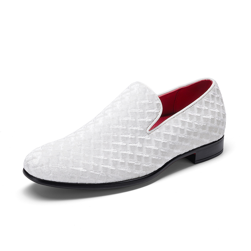 BRUNO MARC Men s Dress Velvet Tuxedo Loafers