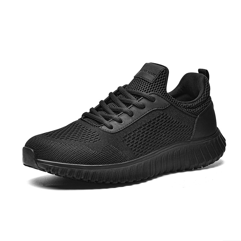 BRUNO MARC Men s Zapatos Trabajo Black Lightweight Sneakers