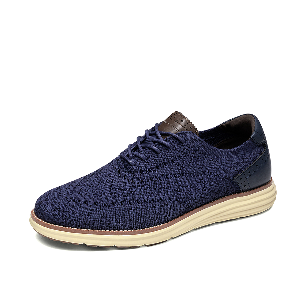 BRUNO MARC Men s Oxfords Classic Comfort Mesh Sneakers