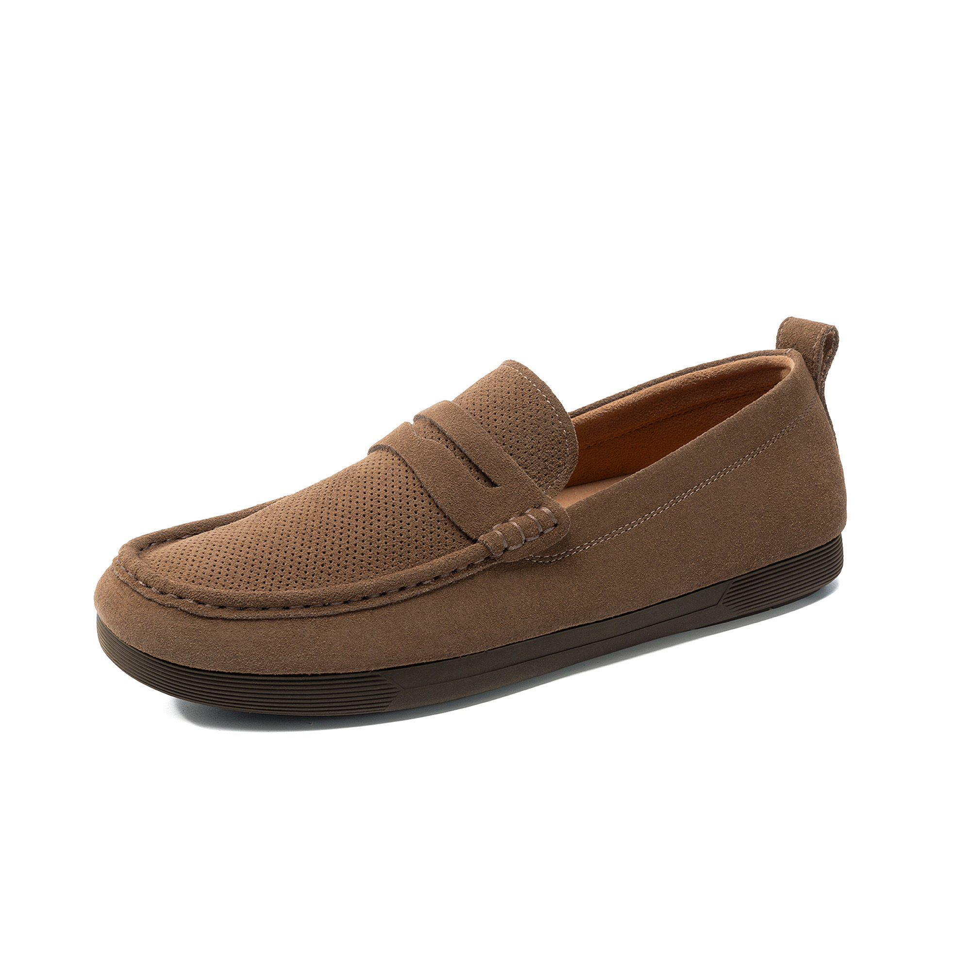 BRUNO MARC Men s Suede Casual Slip on Loafers