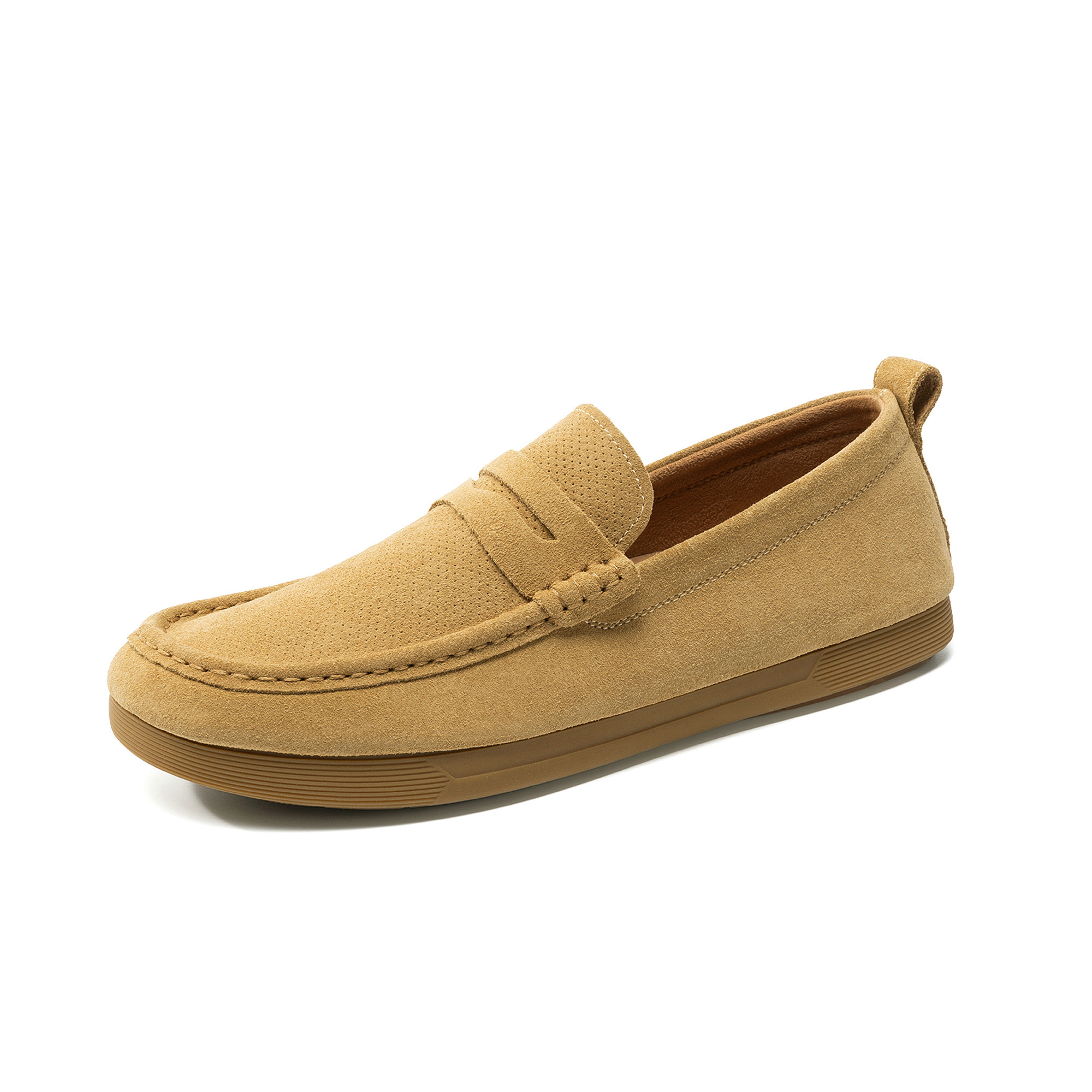 BRUNO MARC Men s Suede Casual Slip on Loafers