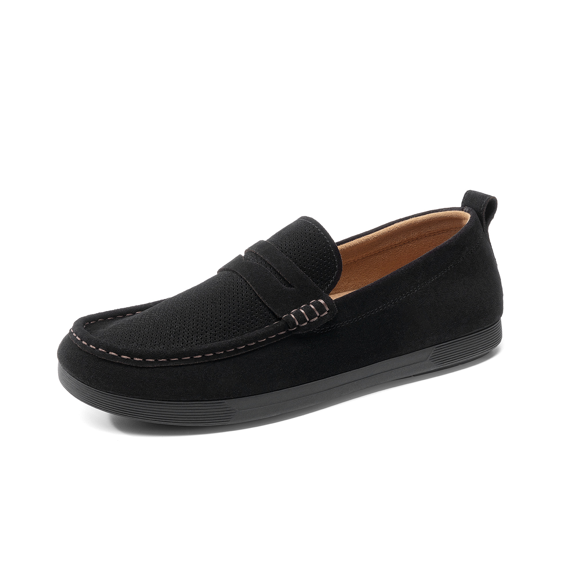 BRUNO MARC Men s Suede Casual Slip on Loafers