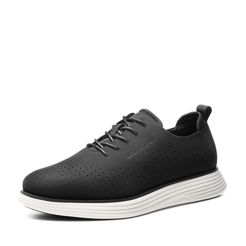 BRUNO MARC Men s Smart Casual Oxford Style Sneakers