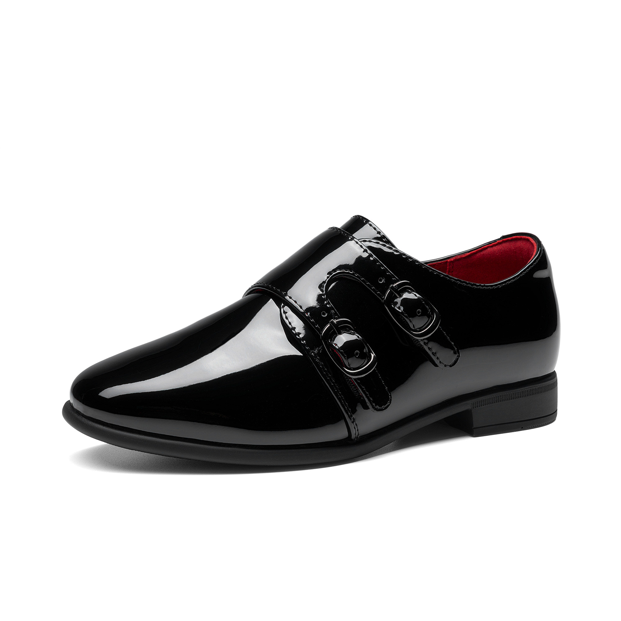 BRUNO MARC Boy s Monk Strap Loafers Dress Shoes