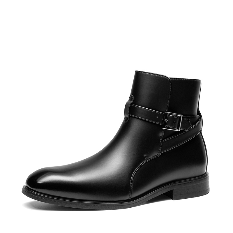 BRUNO MARC Men s Jodhpur Side Zipper Ankle Dress Boots
