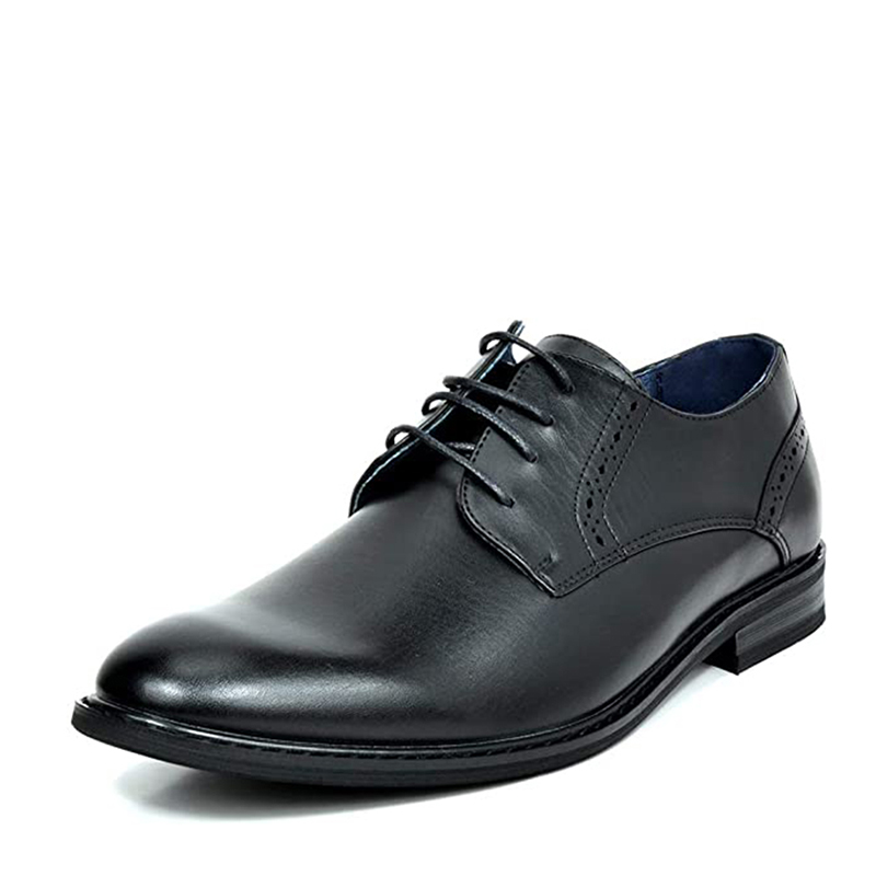 BRUNO MARC Men s Polished PU Leather Oxford Shoes