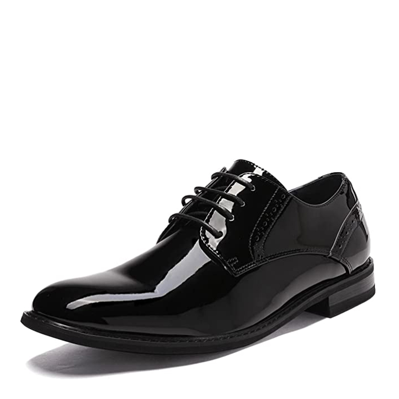 DREAM PAIRS Men s Pain Toe PU Leather Oxford Shoes