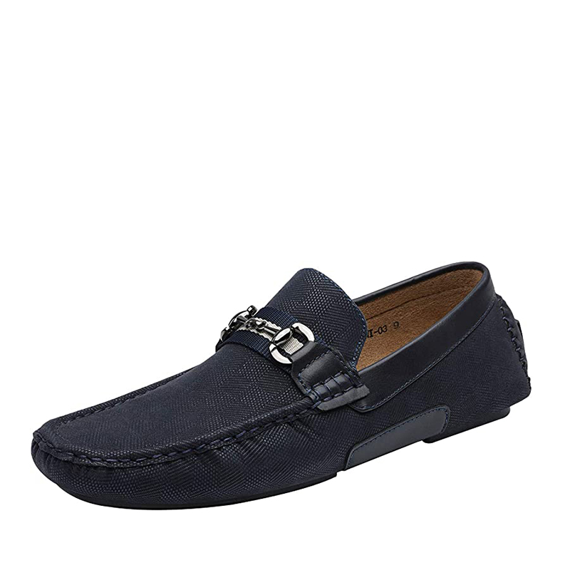 BRUNO MARC Men s Horsebit Moccasin Loafer Shoes