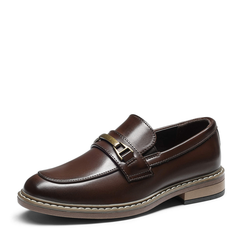 BRUNO MARC Boys Classic Synthetic Leather Slip On Loafers