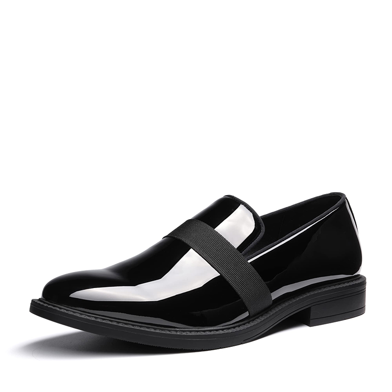 BRUNO MARC Men s Stylish Velvet Tuxedo Dress Shoes