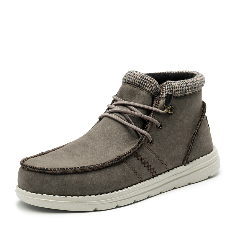 BRUNO MARC Men s Slip On Winter Loafer Boots