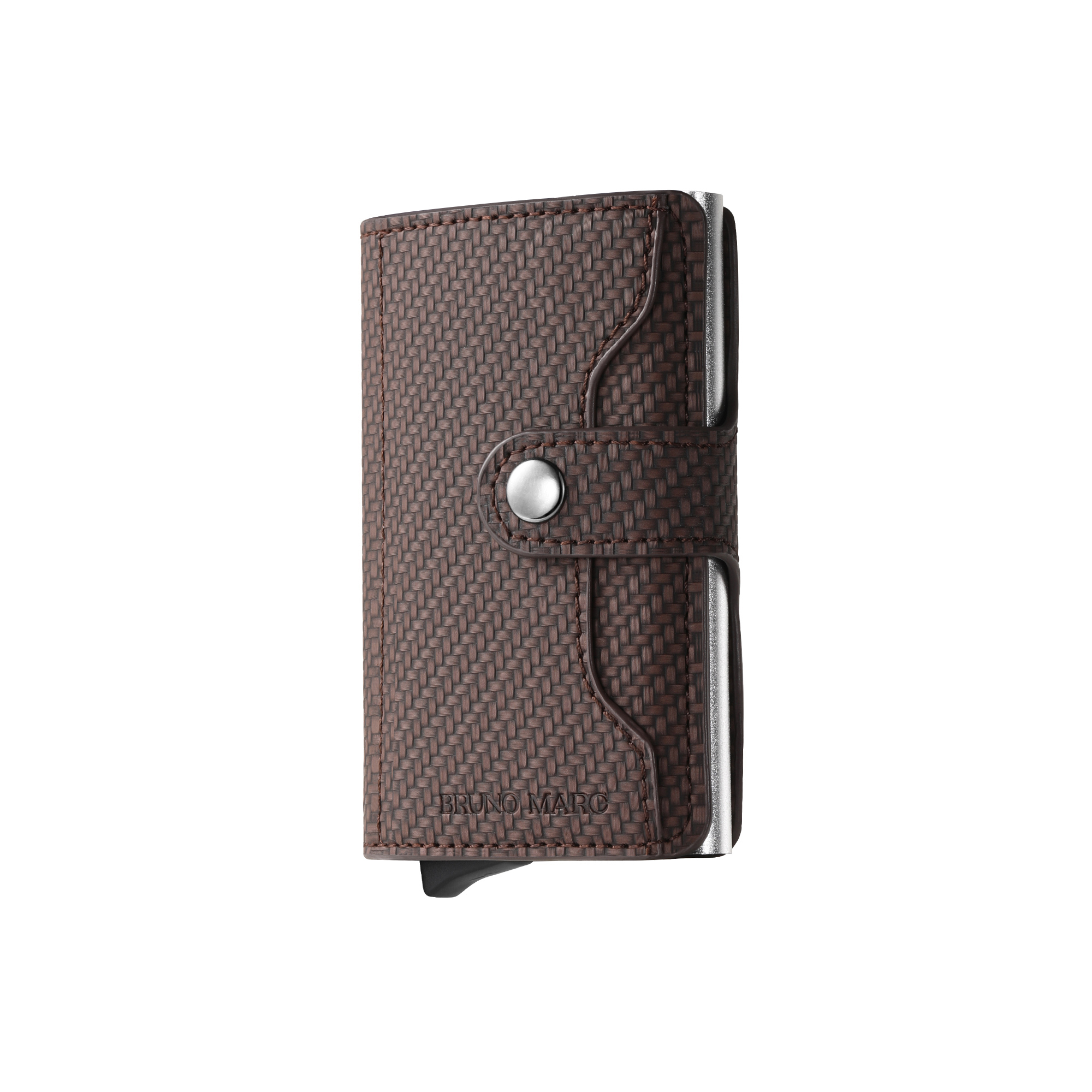 BRUNO MARC Men s Slim Pop Up Wallet With Cash Compartment