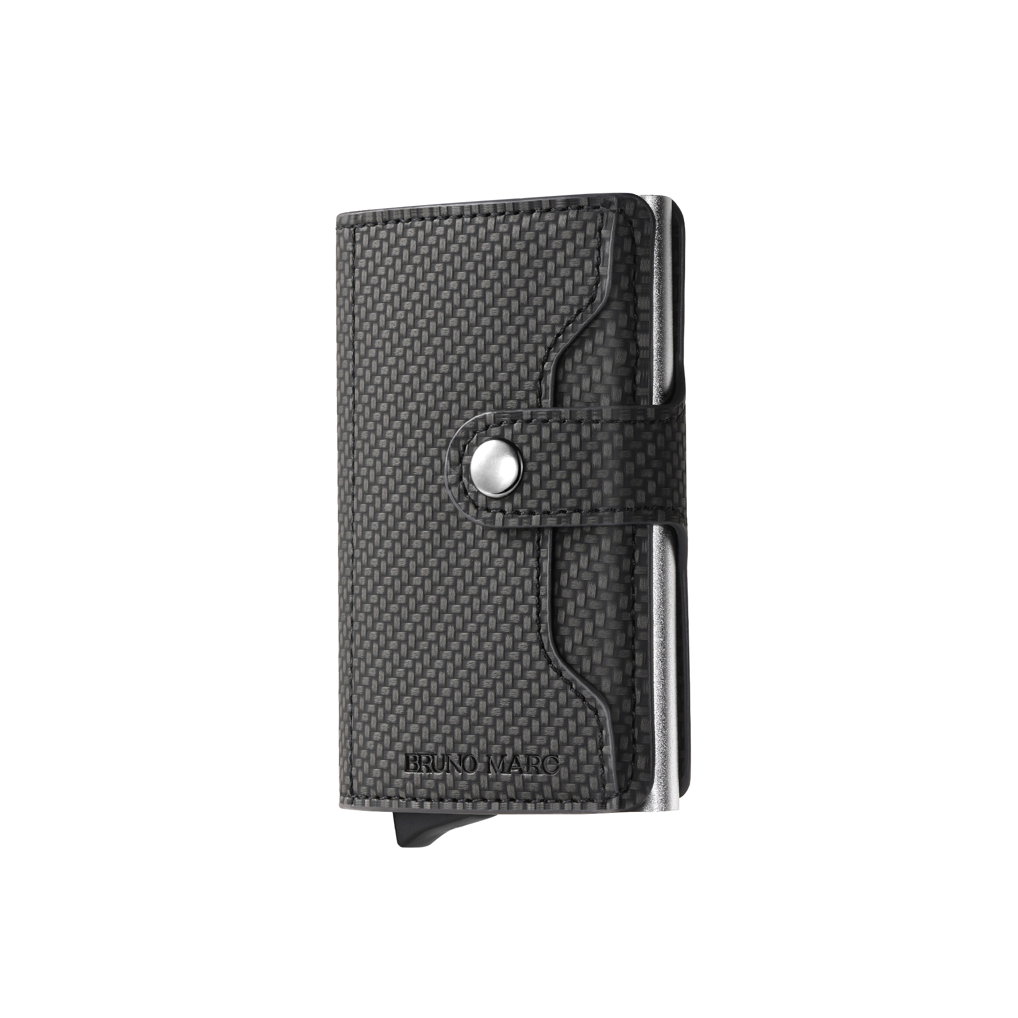 BRUNO MARC Men s Slim Pop Up Wallet With Cash Compartment