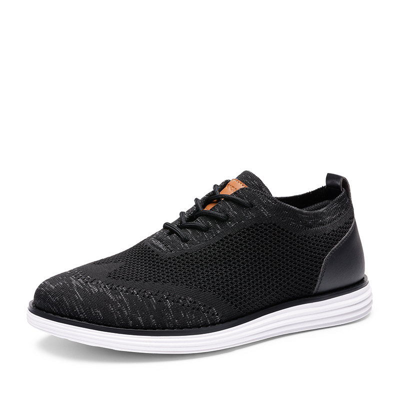 BRUNO MARC  KnitFlex Breeze   Men s Mesh Wingtip Oxford Sneakers