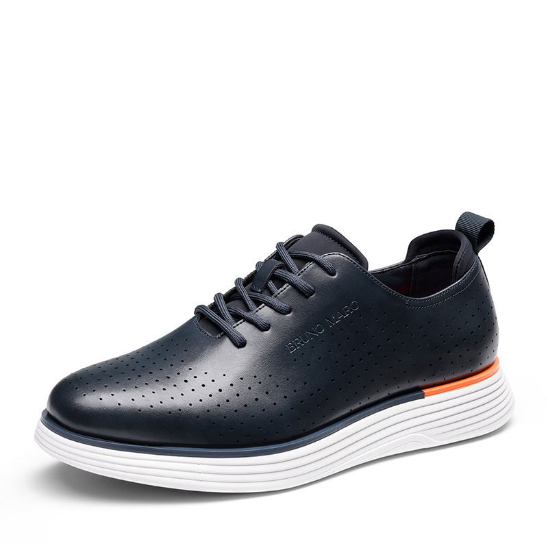 BRUNO MARC Men s Smart Casual Oxford Style Sneakers