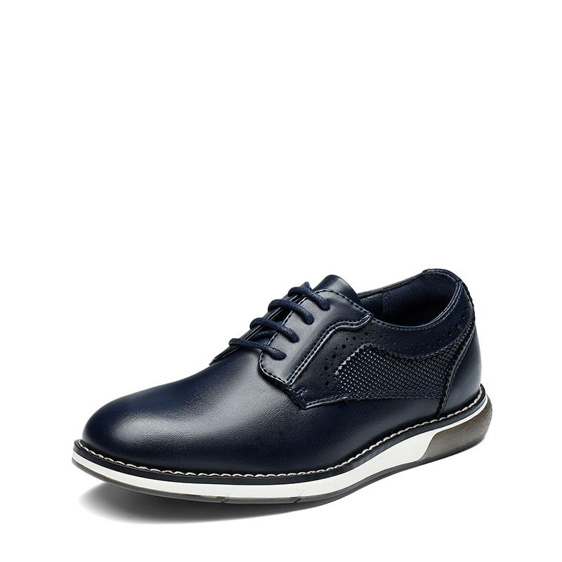 BRUNO MARC Boys  Plain Toe Oxford Sneakers