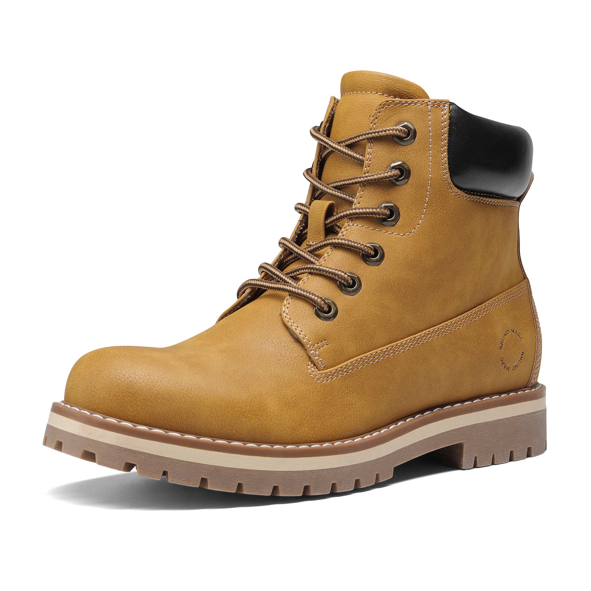 BRUNO MARC Men s Slip Resistant Lace Up Boots