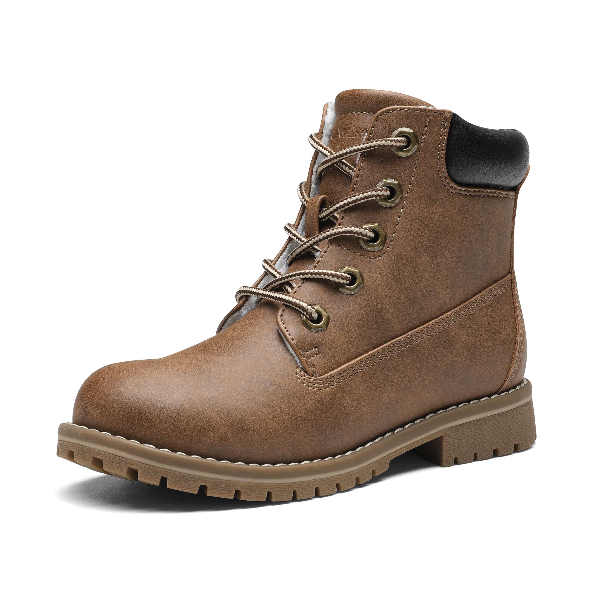 BRUNO MARC Boys  Fur Lined Combat Winter Boots