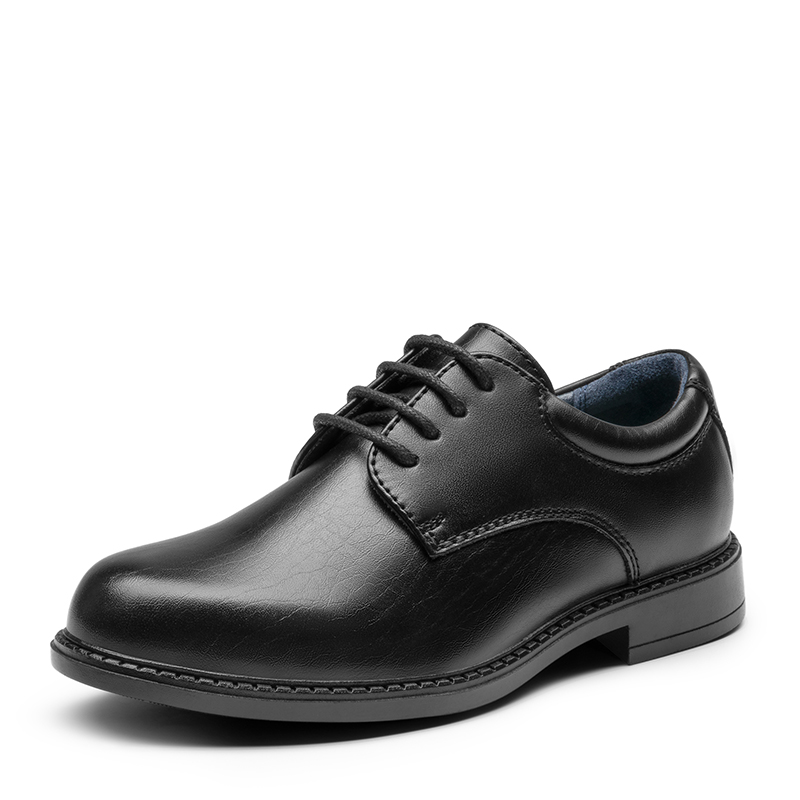 BRUNO MARC Boys Plain Toe Oxford Dress Shoes