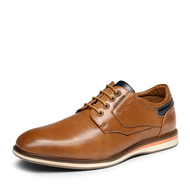 BRUNO MARC Men s Wide Lace Up Casual Dress Sneakers