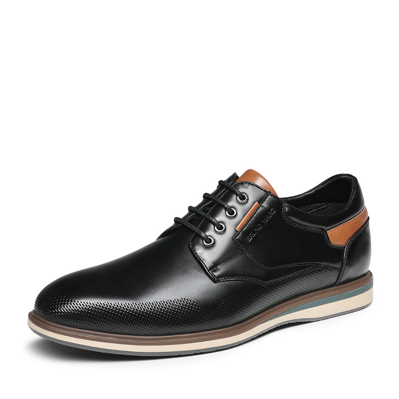 BRUNO MARC Men s Wide Lace Up Casual Dress Sneakers