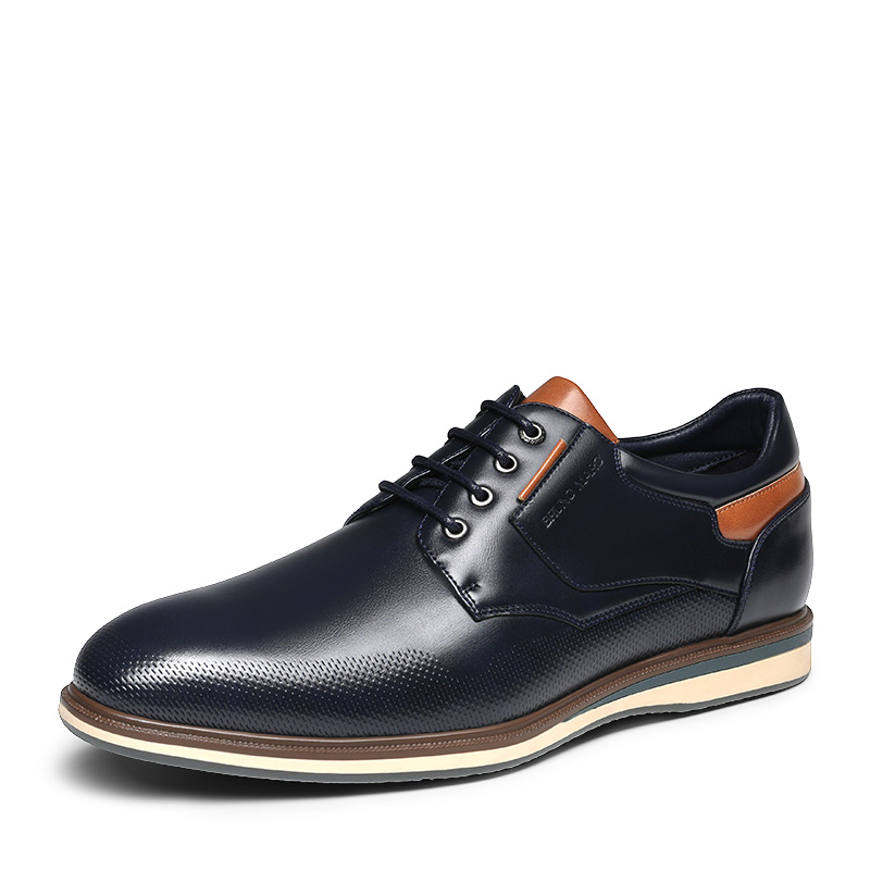 BRUNO MARC Men s Wide Lace Up Casual Dress Sneakers