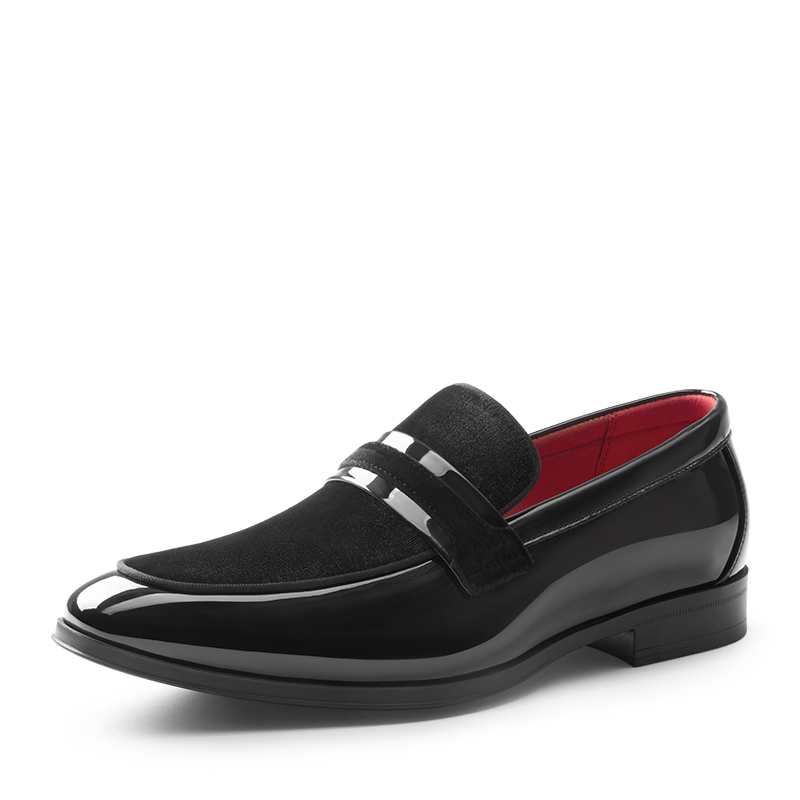 BRUNO MARC Men s PU Leather Slip On Loafers