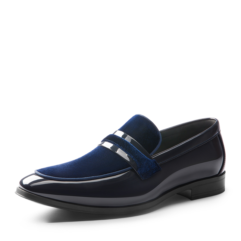 DREAM PAIRS Men s Tuxedo Vegan Leather Slip On Loafers
