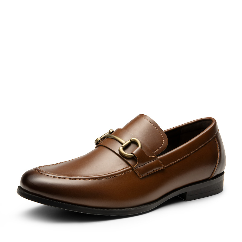 BRUNO MARC Men s Metallic Slip On Dress Loafers