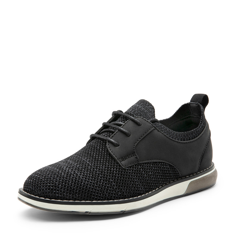 BRUNO MARC Boys Knitted Oxford Dress Shoes
