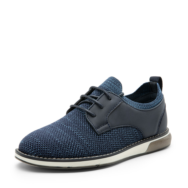 BRUNO MARC Boys Knitted Oxford Dress Shoes